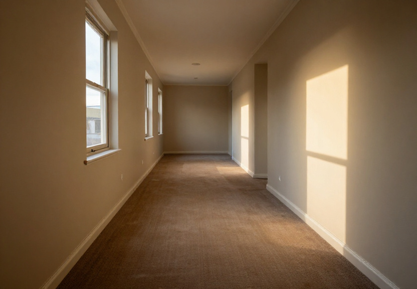 Clean, treated wall in Leichhardt terrace after mould prevention